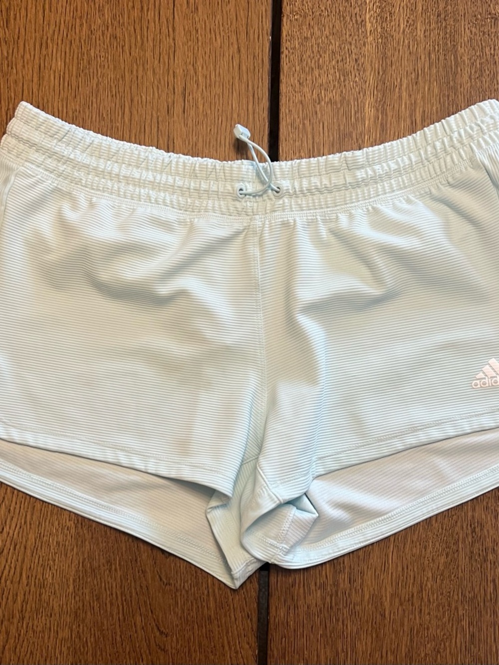 Adidas Women's Pacer Knit Ribbed Shorts, Size L, NWT